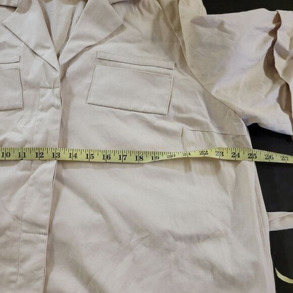 Riani Women's Beige Short Sleeve Pocket Size 16 - Picture 6 of 8